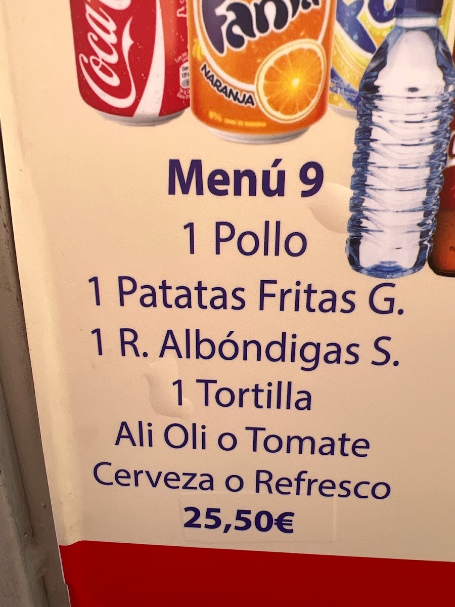 Menu Asador De Pollos Las Delicias-7