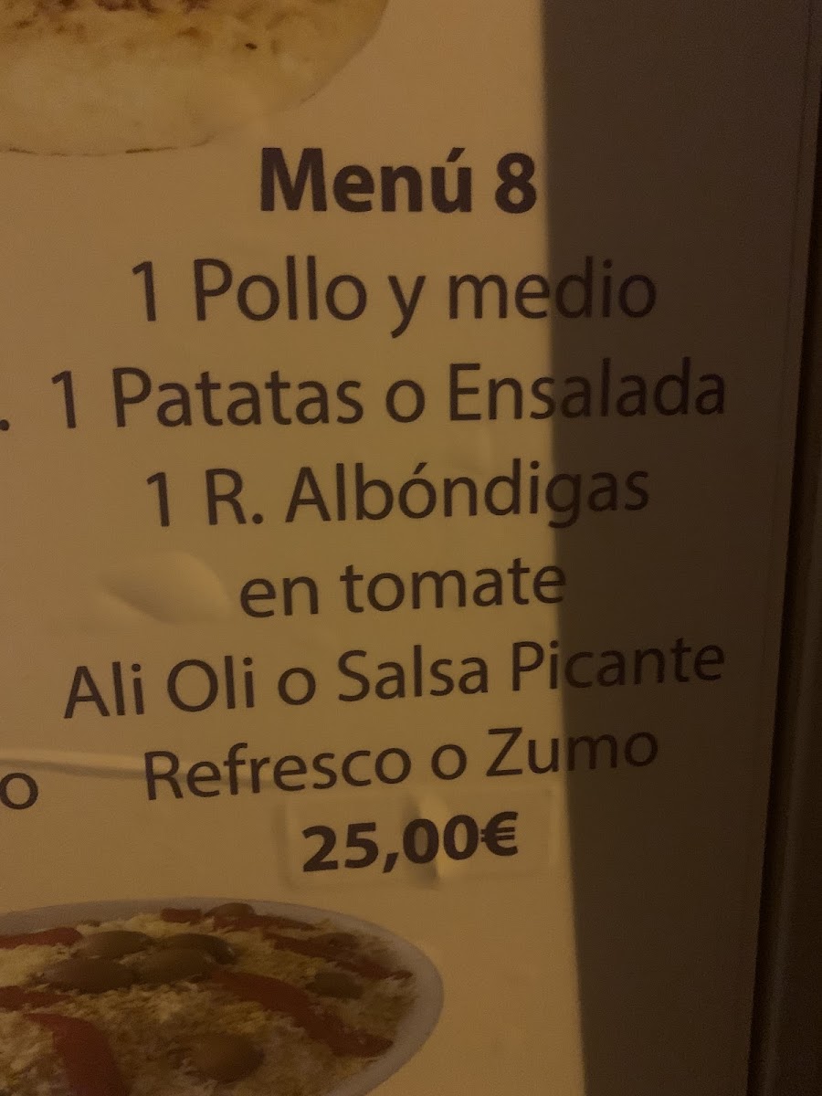 Menu Asador De Pollos Las Delicias-8